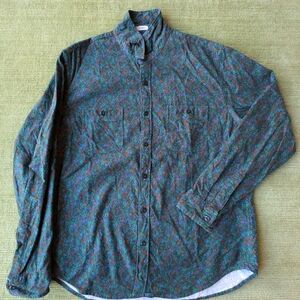 J. Crew Floral Work Shirt